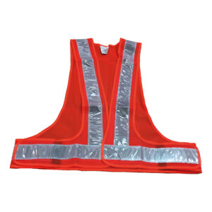 Autogear 55g Crystal Lattice Warning Vest Red